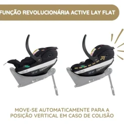 BeSafe Cadeira Auto Go Beyond - Black Soft Breeze