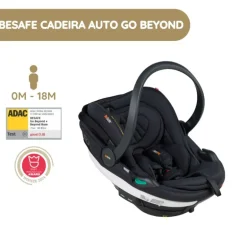 BeSafe Cadeira Auto Go Beyond - Black Soft Breeze
