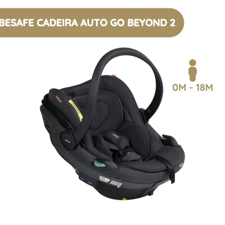 BeSafe Cadeira Auto Go Beyond 2 - Anthracite Mesh