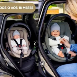 BeSafe Cadeira Auto Go Beyond 2 - Dark Sand SoftBreeze
