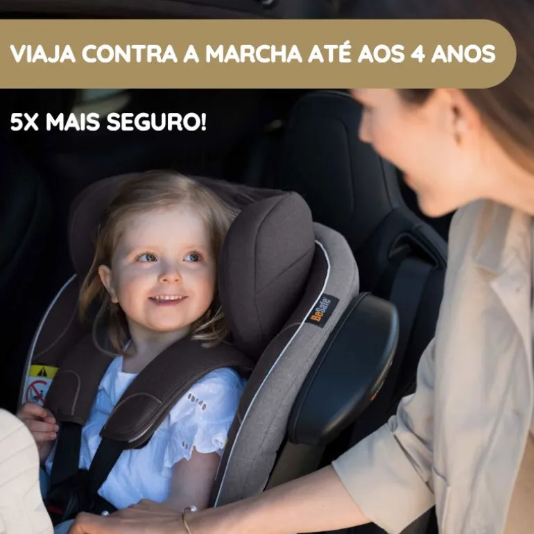 BeSafe Cadeira Auto iZi Turn i-Size - Sea Green Mélange