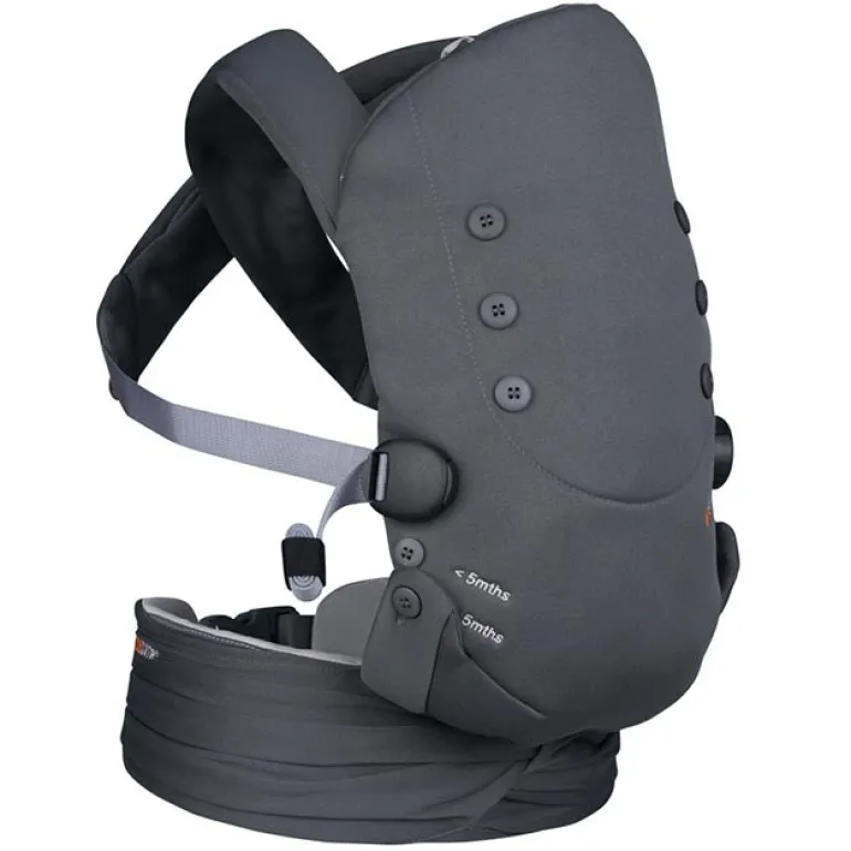 BeSafe Portabebé Newborn Haven - Anthracite Forest