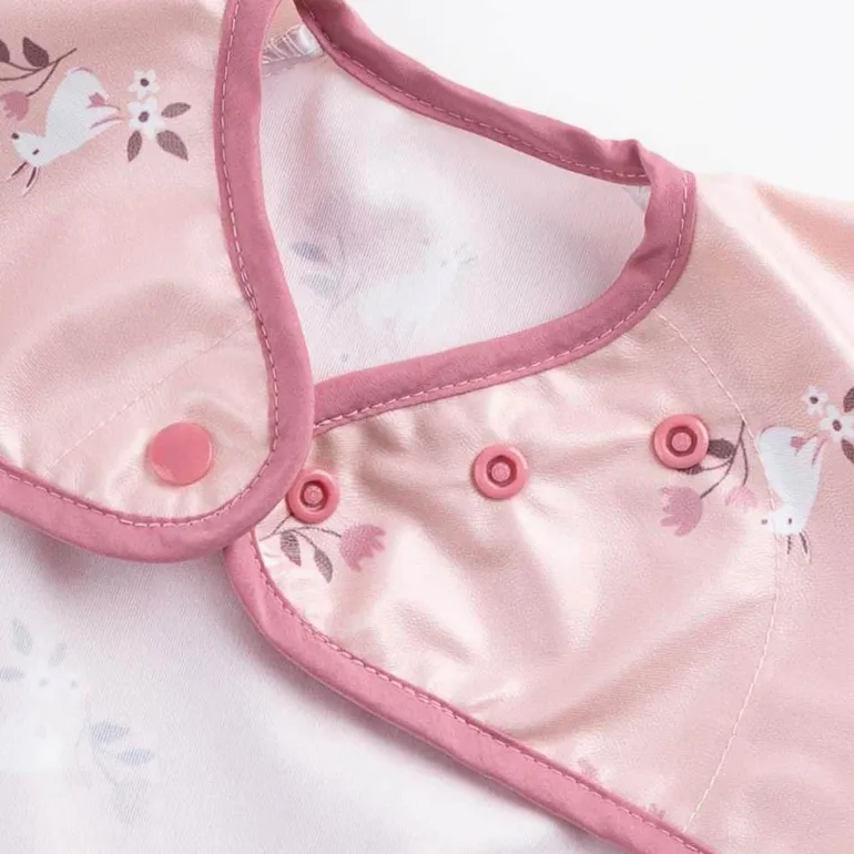 Bibado Babete com Mangas - Curious Cottontails