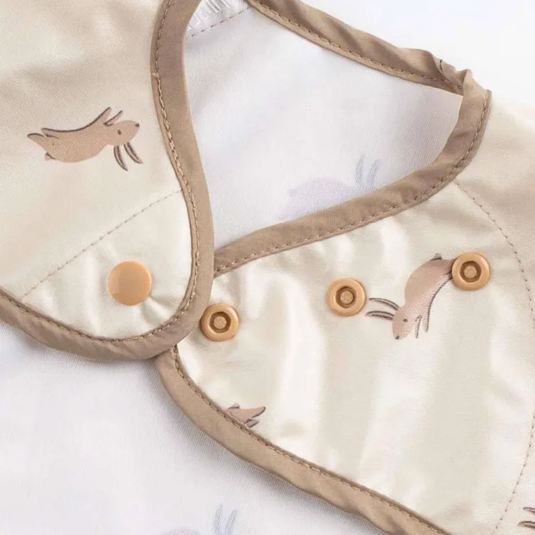 Bibado Babete com Mangas - Happy Hares