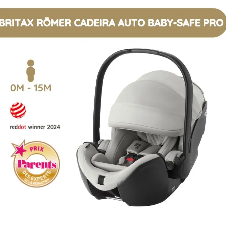 Britax Römer Cadeira Auto Baby-Safe Pro - Linen Grey LUX