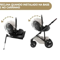 Britax Römer Cadeira Auto Baby-Safe Pro - Mineral Grey STYLE