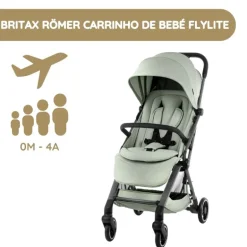 Britax Römer Carrinho de Bebé Flylite - Sage Green