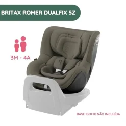 Britax Romer DualFix 5z - Lux Urban Olive