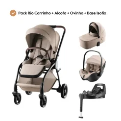 Britax Romer Pack Rio Completo - Style Teak