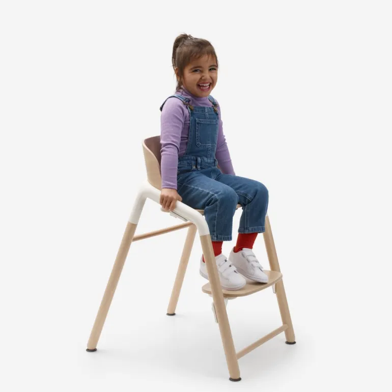Bugaboo Cadeira da Papa Giraffe - Neutral wood/white