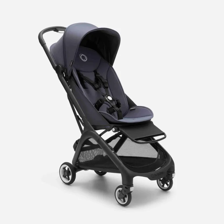Bugaboo Carrinho de Bebé Butterfly - Black/Stormy Blue