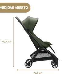 Bugaboo Carrinho de Bebé Butterfly - Black/Forest Green