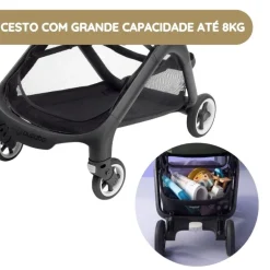 Bugaboo Carrinho de Bebé Butterfly - Black/Forest Green