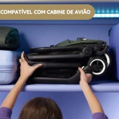 Bugaboo Carrinho de Bebé Butterfly - Black/Desert Taupe
