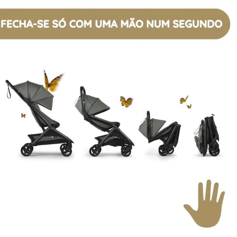 Bugaboo Carrinho de Bebé Butterfly 2 - Desert Taupe