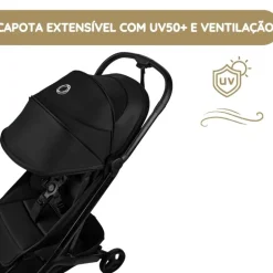 Bugaboo Carrinho de Bebé Butterfly 2 - Heritage Black