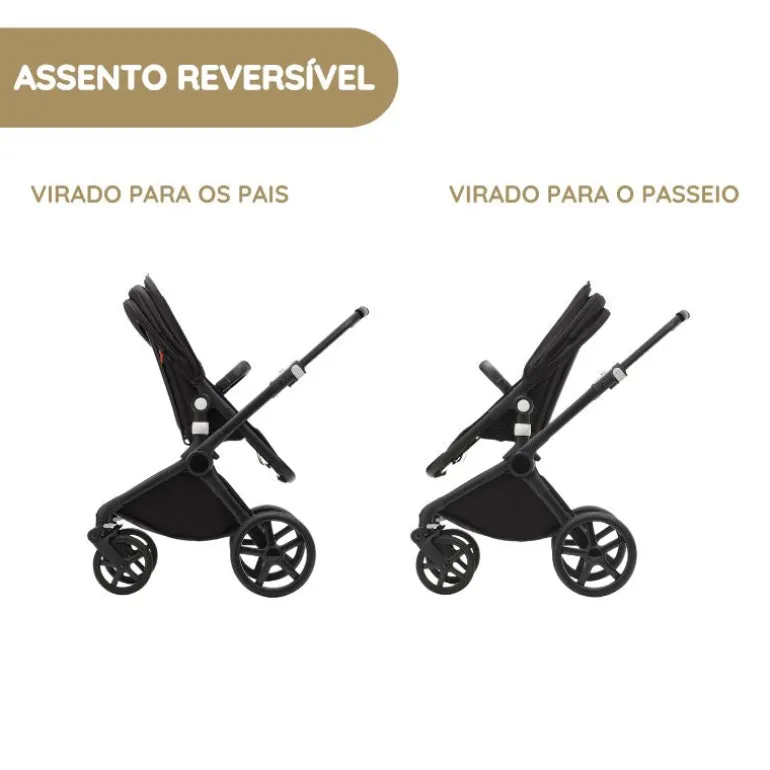 Bugaboo Carrinho de Bebé Fox Cub completo - Stormy blue