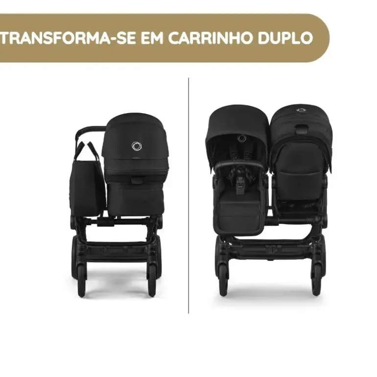 Bugaboo Donkey 6 Carrinho de Bebé - Cocoa Brown