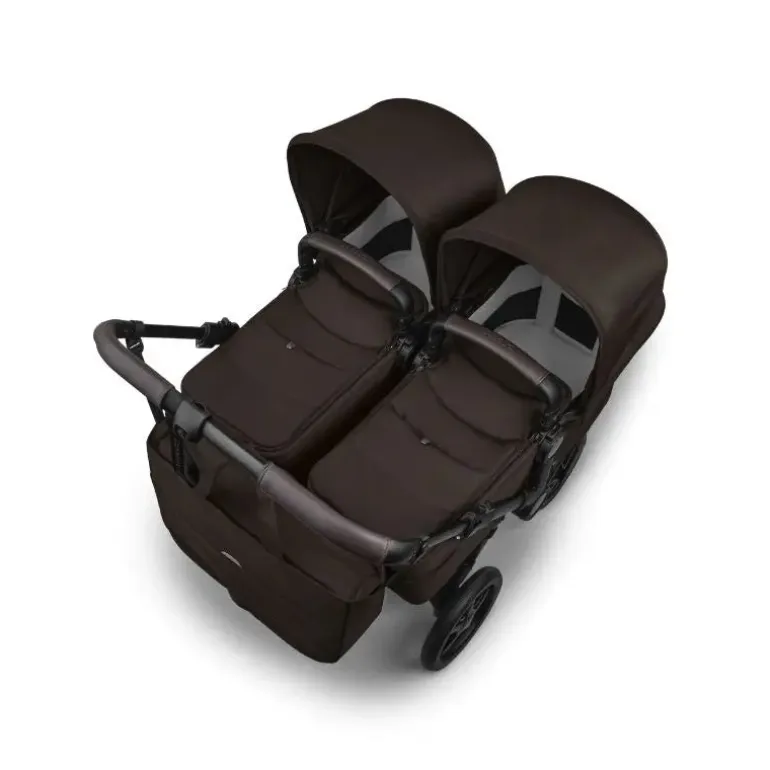 Bugaboo Donkey 6 Carrinho de Gémeos - Cocoa Brown