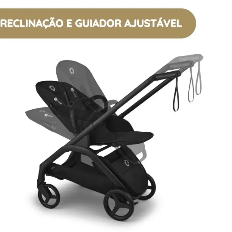 Bugaboo Dragonfly Plus Carrinho de Bebé - Heritage Black
