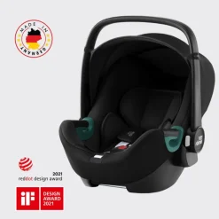 Cadeira Auto Baby-Safe 3 i-Size da Britax Römer - Dos 0 aos 15 meses com tecnologia "lie-flat" - Space Black