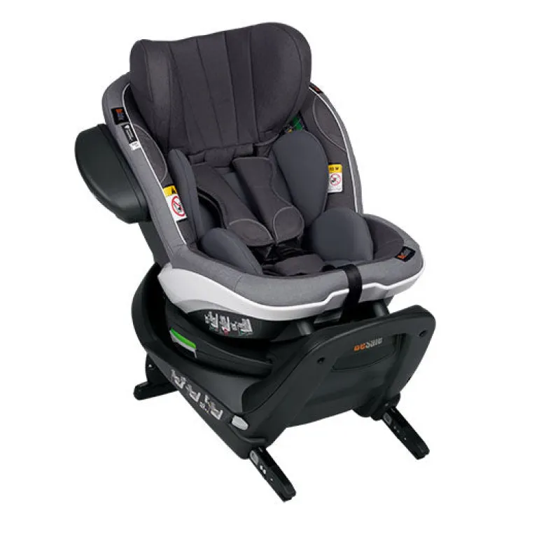 Cadeira Auto Izi Turn M i-Size da BeSafe - Metallic Mélange