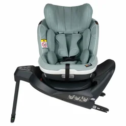 Cadeira Auto iZi Twist i-Size da BeSafe - Sea Green Mélange