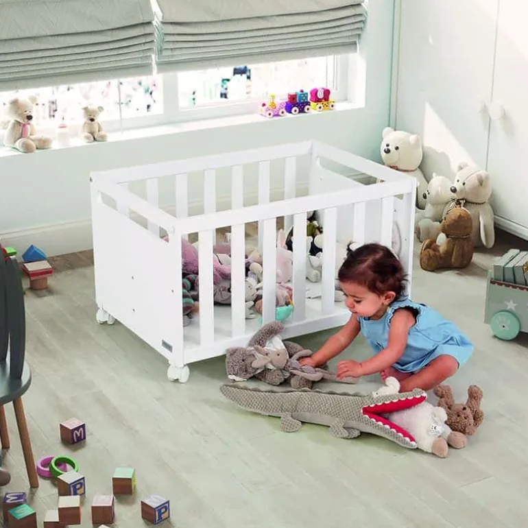 Cama Co-Sleep You & Me Plus da Micuna - Branco/Natural
