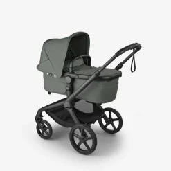 Carrinho de Bebé Bugaboo Fox 5 Renew - Negro/Forest Green