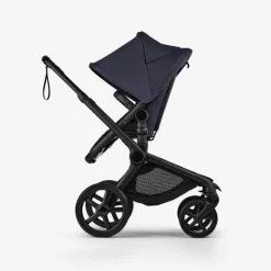 Carrinho de Bebé Bugaboo Fox 5 Renew - Negro/Azul Indigo