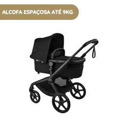 Carrinho de Bebé Bugaboo Fox 5 Renew - Grafito/Gris Luna