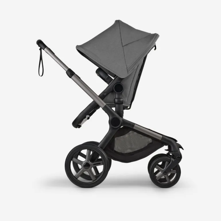 Carrinho de Bebé Bugaboo Fox 5 Renew - Grafito/Gris Luna
