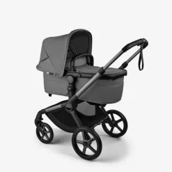 Carrinho de Bebé Bugaboo Fox 5 Renew - Grafito/Gris Luna