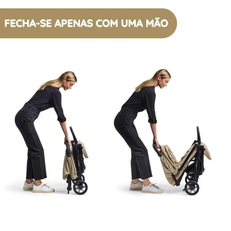 Carrinho de Bebé Compacto Quid 3 da Inglesina - Aurora Pink