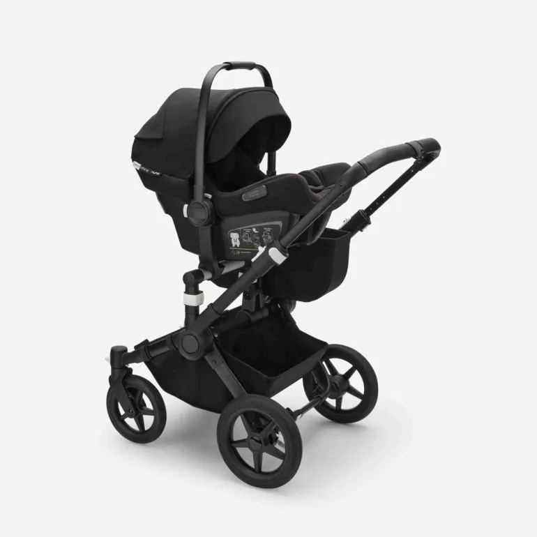 Carrinho de Bebé Donkey 5 Mono Completo da Bugaboo - Cresce com a família - Graphite/Stormy Blue