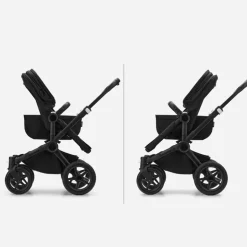 Carrinho de Bebé Donkey 5 Mono Completo da Bugaboo - Cresce com a família - Graphite/Stormy Blue