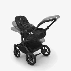 Carrinho de Bebé Donkey 5 Mono Completo da Bugaboo - Cresce com a família - Graphite/Stormy Blue