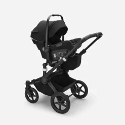 Carrinho de Bebé Donkey 5 Mono Completo da Bugaboo - Cresce com a família - Black/Forest Green