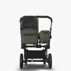 Carrinho de Bebé Donkey 5 Mono Completo da Bugaboo - Cresce com a família - Black/Forest Green