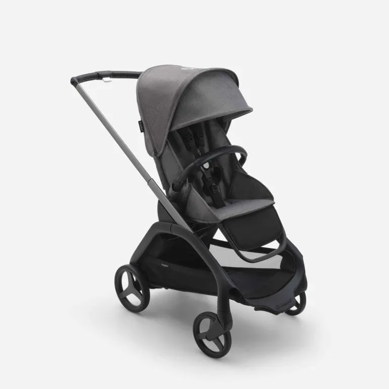 Carrinho de Bebé Dragonfly Completo da Bugaboo - Graphite/Grey Melange