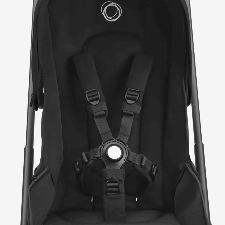 Carrinho de Bebé Dragonfly Completo da Bugaboo - Black/Midnight Black