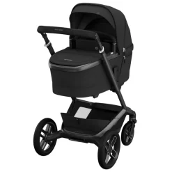 Carrinho de Bebé Fame + Alcofa da Maxi-Cosi - Conforto premium dos 0 meses aos 4 anos - Twillic Black