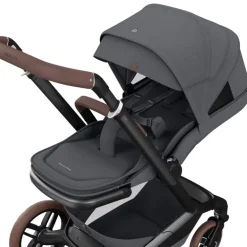 Carrinho de Bebé Fame + Alcofa da Maxi-Cosi - Conforto premium dos 0 meses aos 4 anos - Twillic Graphite