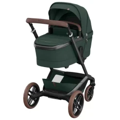 Carrinho de Bebé Fame + Alcofa da Maxi-Cosi - Conforto premium dos 0 meses aos 4 anos - Twillic Green