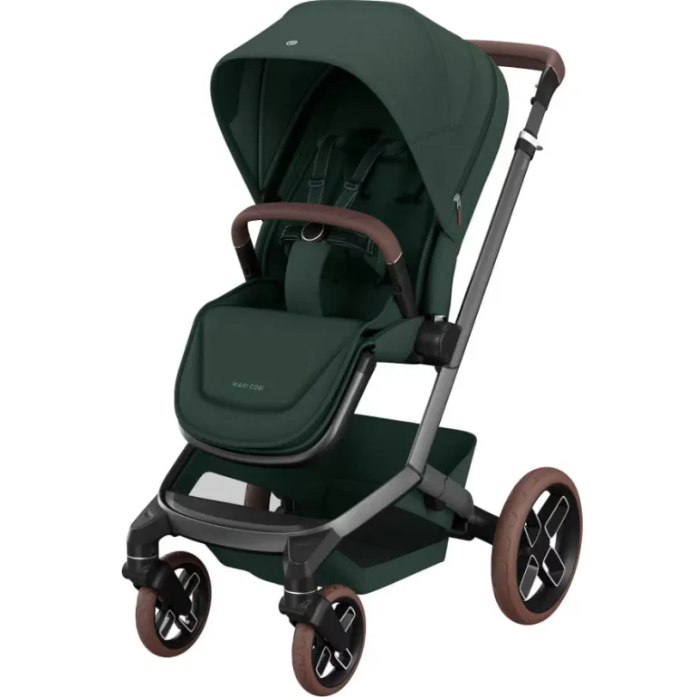 Carrinho de Bebé Fame da Maxi-Cosi - Conforto premium dos 0 meses aos 4 anos - Twillic Green