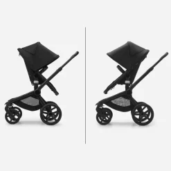 Carrinho de Bebé Fox 5 Completo da Bugaboo - Black/Forest Green