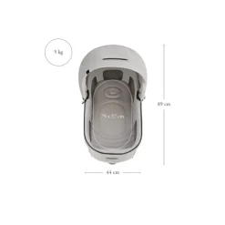 Carrinho de Bebé Inglesina Aptica System Quattro - Crystal Grey