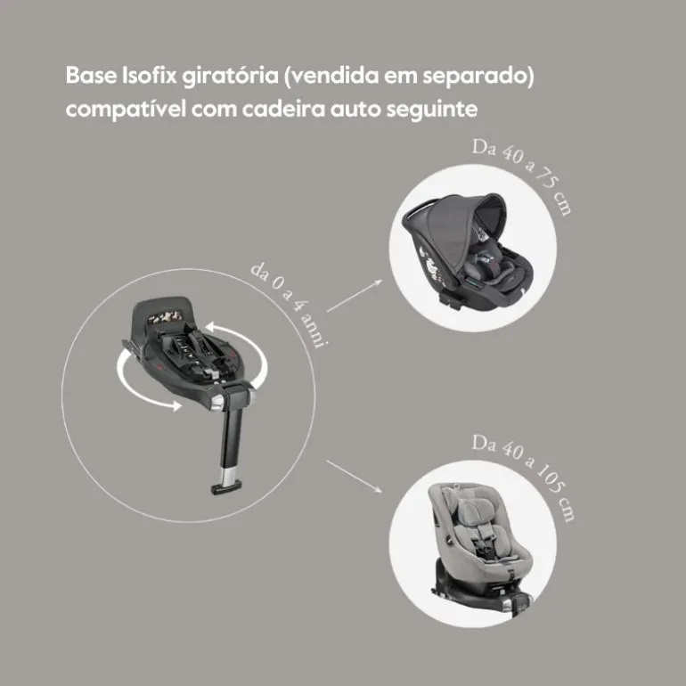 Carrinho de Bebé Inglesina Aptica System Quattro - Vicuna Beige