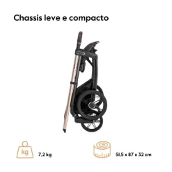Carrinho de Bebé Inglesina Aptica System Duo - Essence Mokka