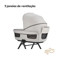 Carrinho de Bebé Inglesina Aptica System Duo - Crystal Grey